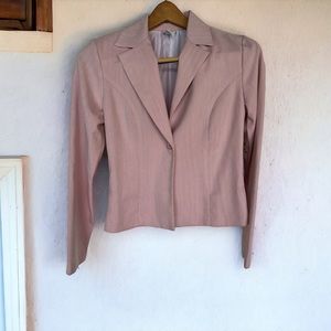 Celine Powder Pink Short , Tailored Suit Jacket Size Small ( L2)